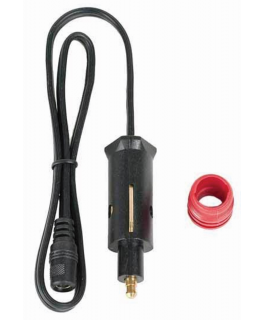 Cig/Power Port Plug to Coax Jack 18in Ad