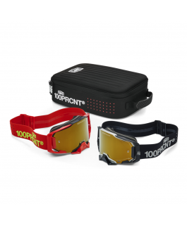 DUAL ARMEGA RACER PRO BLK/RED  GOLD MIRR