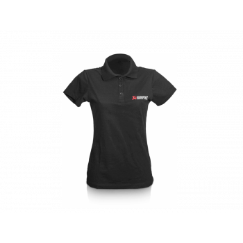 AKRAPOVIC POLO SHIRT BLK WOMEN XL
