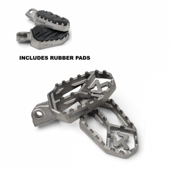 450/700/800/1000MT 23-26 TI FOOTPEG SET
