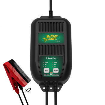 CHARGEUR BATTERIES 2-STATION 12V 1.25A