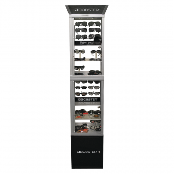 BOBSTER TOWER DISPLAY W LOCKING CASE