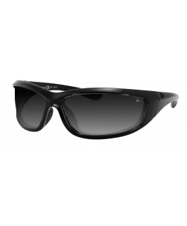 CHARGER SUNGLASS, BLK FRAME, ANTI-FOG SM