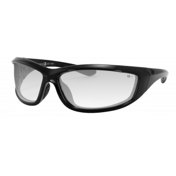 CHARGER SUNGLASS, BLK FRAME, ANTI-FOG CL