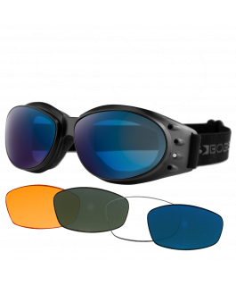 CRUISER 3 GOGGLE MATTE BK 4 INTERCHANGEA