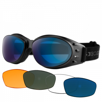 CRUISER 3 GOGGLE MATTE BK 4 INTERCHANGEA CRUISER 3 GOGGLE MATTE BK 4 INTERCHANGEA