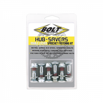 HUB-SAVERS SPROCKET FASTENERS-SILV