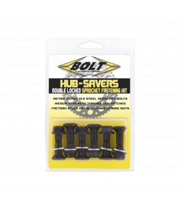HUB-SAVERS SPROCKET FASTENERS-BLK