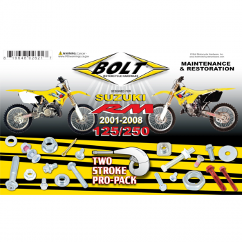 2STK PROPACK SUZ RM125/250  01-08