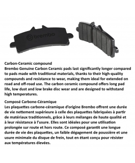 CARBONCERAMIC CC PAD FR