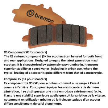 SCOOTER PAD SINTER XS