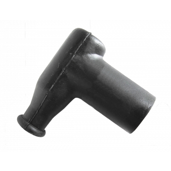 SPARK PLUG CAP BLACK SILICONE