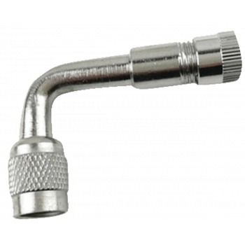 CHROME VALVE EXTENSION 90°