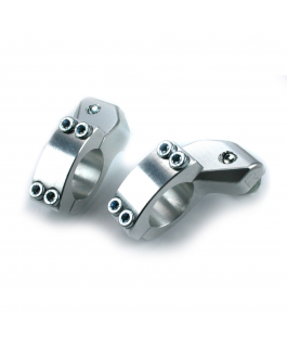 CRM HANDGUARD CLAMP SET 1-1/8 ALLOY