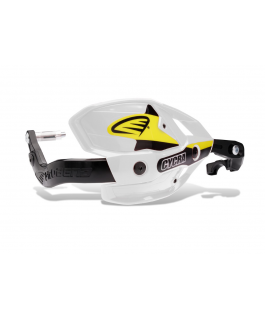H/GUARD ULTRA W/HCM CLAMP 1-1/8 WHITE