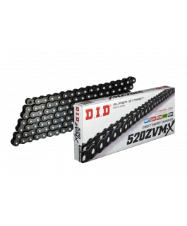 520ZVMX-120L X-RING BLACK DID CHAIN