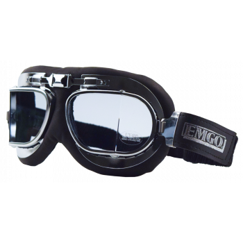 CLASSIC GOGGLE CHROME LEATHER