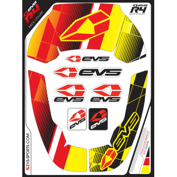 ENS. GRAPH. R4 CROSSFADE JAUNE ENF.