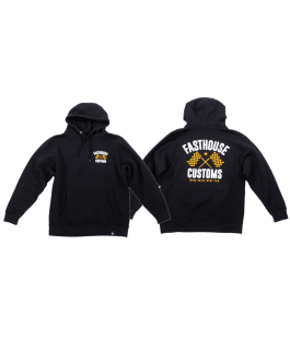 68 TRICK HOODED PULLOVER BLACK 2X