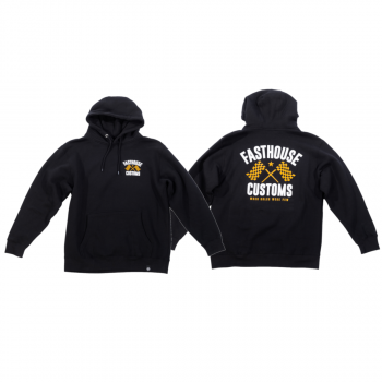 68 TRICK HOODED PULLOVER BLACK MD