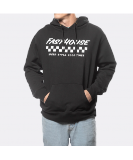 APEX HOODED P.OVER BLK 3X