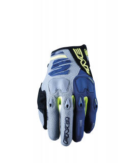 E-2 GREY/FLUO YELLOW/NAVY L