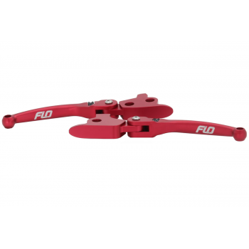 HD MX BRAKE/CLUTCH LEV DYNA (96-17)-RED