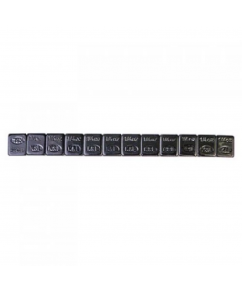 7GR (1/4 OZ) STEEL STICK-ON BLACK 360PC