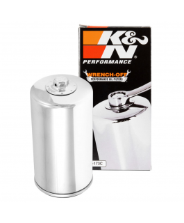 K&N FILTRE À HUILE 63812-90 CHROME