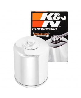 K&N FILTRE À HUILE 63793-01K CHROME