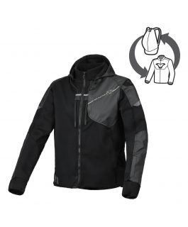 (L) DISTEC JKT BLACK 2XL
