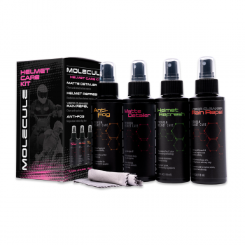 ENS. D'ENTRET CASQUE MAT MOLECULE