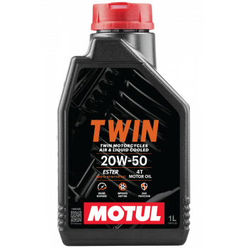 TWIN 4T 20W50 100% SYNTH 1L (MADE US) TWIN 4T 20W50 100% SYNTH 1L (MADE US)