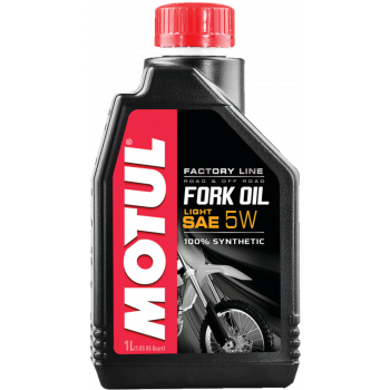 FORK OIL FAC-LINE 5W LIGHT 100%SYN FORK OIL FAC-LINE 5W LIGHT 100%SYN