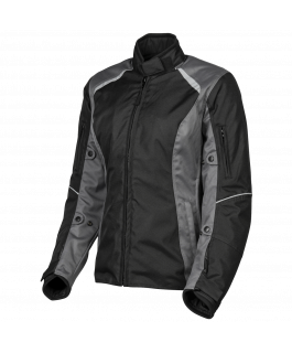 ARASHI JKT BLK/GUN WMNS MED