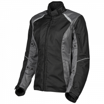 ARASHI JKT BLK/GUN WMNS SML