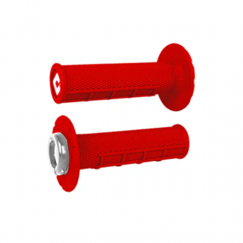 1/2 WAFFLE V2.1 ATV PWC GRIP RED/SIL
