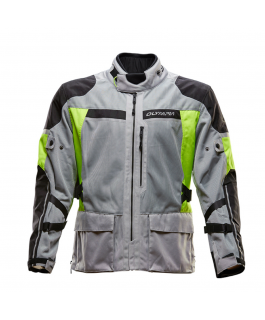 DAKAR 4  JCKT GRIS CLAIR HI-VIZ XL