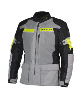 (L) DAKAR 4 JCKT GRIS CLAIR HI-VIZ 2XL