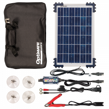 OPTIMATE SOLAR DUO 10W TRAVEL KIT