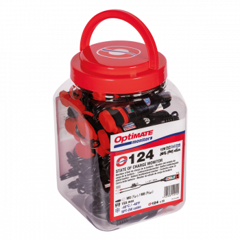 O-124 BATTERY LEAD W/LED JAR QTY 20