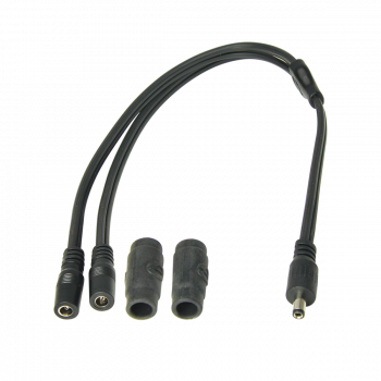 O-45 Y-SPLIT DC2.5MM IN TO 2 X DC2.5MM O