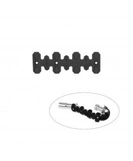 ARMADILLO SHORT HEADPIPE GUARD BLACK