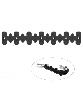 ARMADILLO LONG HEADPIPE GUARD BLACK