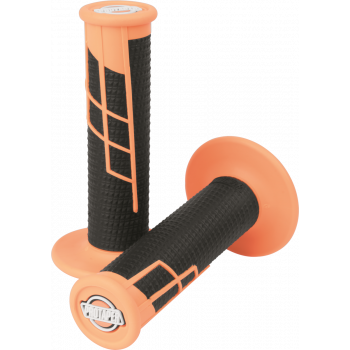 1/2 WAFFLE  NEON ORANGE/NOIR