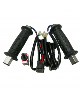 COMPLETE HEATED GRIP W/ ON-OFF SWITCH