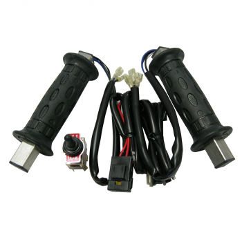 COMPLETE HEATED GRIP W/ ON-OFF SWITCH