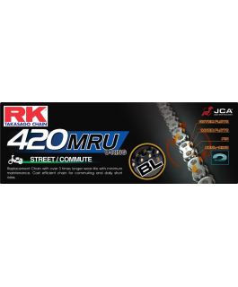 BL420MRU 130L BLACK RK CHAIN