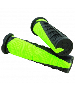 DEUCE ATV GRIP BLACK/NEON GREEN