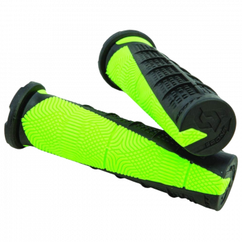 DEUCE ATV GRIP BLACK/NEON GREEN
